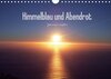 Buchcover Himmelblau und Abendrot (Wandkalender 2018 DIN A4 quer)