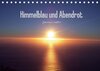 Buchcover Himmelblau und Abendrot (Tischkalender 2018 DIN A5 quer)