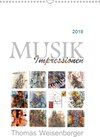 Buchcover MUSIK Impressionen (Wandkalender 2018 DIN A3 hoch)