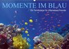 Buchcover Momente im Blau - Ein Terminplaner für Unterwasser-Freunde (Wandkalender 2018 DIN A2 quer)