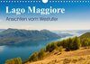 Buchcover Lago Maggiore - Ansichten vom WestuferAT-Version (Wandkalender 2018 DIN A4 quer)