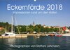 Buchcover Eckernförde 2018. Impressionen rund um den Hafen (Wandkalender 2018 DIN A2 quer)