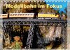 Buchcover Modellbahn im Fokus (Tischkalender 2018 DIN A5 quer)