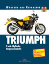 Buchcover Triumph 3- und 4-Zylinder