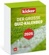 Buchcover Der große kicker Quiz-Kalender 2025