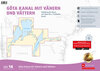Buchcover Sportbootkarten Satz 14: Göta Kanal mit Vänern und Vättern (Ausgabe 2024/2025)
