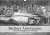 Buchcover Berliner Autorennen - Geschwindigkeit und Strecke (Wandkalender 2018 DIN A3 quer)