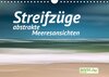 Buchcover Streifzüge - abstrakte Meeresansichten (Wandkalender 2018 DIN A4 quer)