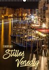 Buchcover Stilles Venedig / Terminplaner (Wandkalender 2018 DIN A3 hoch)