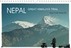 Buchcover NEPAL GREAT HIMALAYA TRAIL - KULTUR ROUTEAT-Version (Wandkalender 2018 DIN A4 quer)