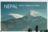 Buchcover NEPAL GREAT HIMALAYA TRAIL - KULTUR ROUTEAT-Version (Tischkalender 2018 DIN A5 quer)