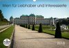 Buchcover Wien für Liebhaber und Interessierte (Wandkalender 2018 DIN A3 quer)