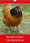 Buchcover Bauernhoftiere Familienplaner (Wandkalender 2018 DIN A4 hoch)