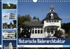 Buchcover Historische Bäderarchitektur Rügen (Wandkalender 2018 DIN A4 quer)