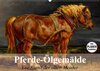 Buchcover Pferde-Ölgemälde. Die Kunst der alten Meister (Wandkalender 2018 DIN A2 quer)