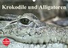 Buchcover Krokodile und Alligatoren (Wandkalender 2018 DIN A3 quer)