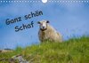 Buchcover Ganz schön Schaf (Wandkalender 2018 DIN A4 quer)