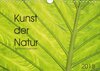 Buchcover Kunst der Natur (Wandkalender 2018 DIN A4 quer)