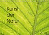 Buchcover Kunst der Natur (Tischkalender 2018 DIN A5 quer)