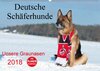 Buchcover Deutsche Schäferhunde Unsere Graunasen (Wandkalender 2018 DIN A2 quer)