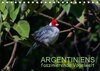 Buchcover Argentiniens faszinierende Vogelwelt (Tischkalender 2018 DIN A5 quer)