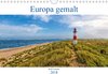 Buchcover Europa gemalt (Wandkalender 2018 DIN A4 quer)