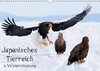 Buchcover Japanisches Tierreich in Winterstimmung (Wandkalender 2018 DIN A3 quer)