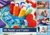 Buchcover Mit Nadel und Faden 2018. Impressionen vom Nähen (Wandkalender 2018 DIN A3 quer)