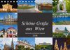 Buchcover Schöne Grüße aus Wien (Tischkalender 2018 DIN A5 quer)