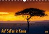 Buchcover Auf Safari in Kenia 2018 (Wandkalender 2018 DIN A4 quer)