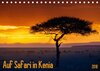 Buchcover Auf Safari in Kenia 2018 (Tischkalender 2018 DIN A5 quer)
