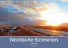 Buchcover Nordische Szenerien (Tischkalender 2018 DIN A5 quer)