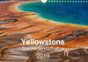 Buchcover Yellowstone Sommerlandschaften (Wandkalender 2019 DIN A4 quer)