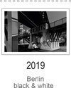 Buchcover Berlin black & white (Tischkalender 2019 DIN A5 hoch)