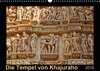 Buchcover Die Tempel von Khajuraho (Wandkalender 2019 DIN A3 quer)