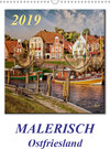 Buchcover Malerisch - Ostfriesland, Land am Meer / Planer (Wandkalender 2019 DIN A3 hoch)