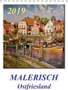 Buchcover Malerisch - Ostfriesland, Land am Meer / Planer (Tischkalender 2019 DIN A5 hoch)