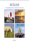 Buchcover Büsum - Impressionen eines Sommers (Wandkalender 2019 DIN A2 hoch)