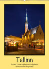 Buchcover Tallinn - Kirchen, Türme und Sehenswürdigkeiten (Wandkalender 2019 DIN A2 hoch)