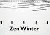 Buchcover Zen Winter (Tischkalender 2019 DIN A5 quer)