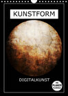 Buchcover KUNSTFORM DIGITALKUNST (Wandkalender 2019 DIN A4 hoch)