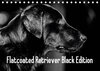 Buchcover Flatcoated Retriever Black Edition (Tischkalender 2019 DIN A5 quer)