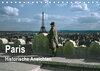Buchcover Paris - Historische Ansichten (Tischkalender 2019 DIN A5 quer)