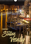 Buchcover Stilles Venedig / Terminplaner (Wandkalender 2019 DIN A4 hoch)