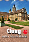 Buchcover Cluny - religiöses Zentrum des Mittelalters (Wandkalender 2019 DIN A3 hoch)
