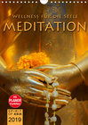 Buchcover MEDITATION - Wellness für die Seele (Wandkalender 2019 DIN A4 hoch)