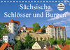 Buchcover Sächsische Schlösser und Burgen (Tischkalender 2019 DIN A5 quer)