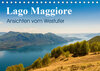 Buchcover Lago Maggiore - Ansichten vom WestuferAT-Version (Tischkalender 2019 DIN A5 quer)