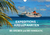 Buchcover Expeditions-Kreuzfahrten MS BREMEN und MS HANSEATIC (Wandkalender 2019 DIN A4 quer)
