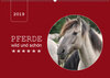 Buchcover Pferde wild und schön (Wandkalender 2019 DIN A2 quer)